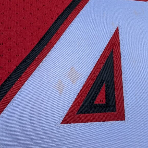 Reebok Red Calgary Stampeders Tate No. 4 CFL Football Jersey Size 2XL - Picture 3 of 9